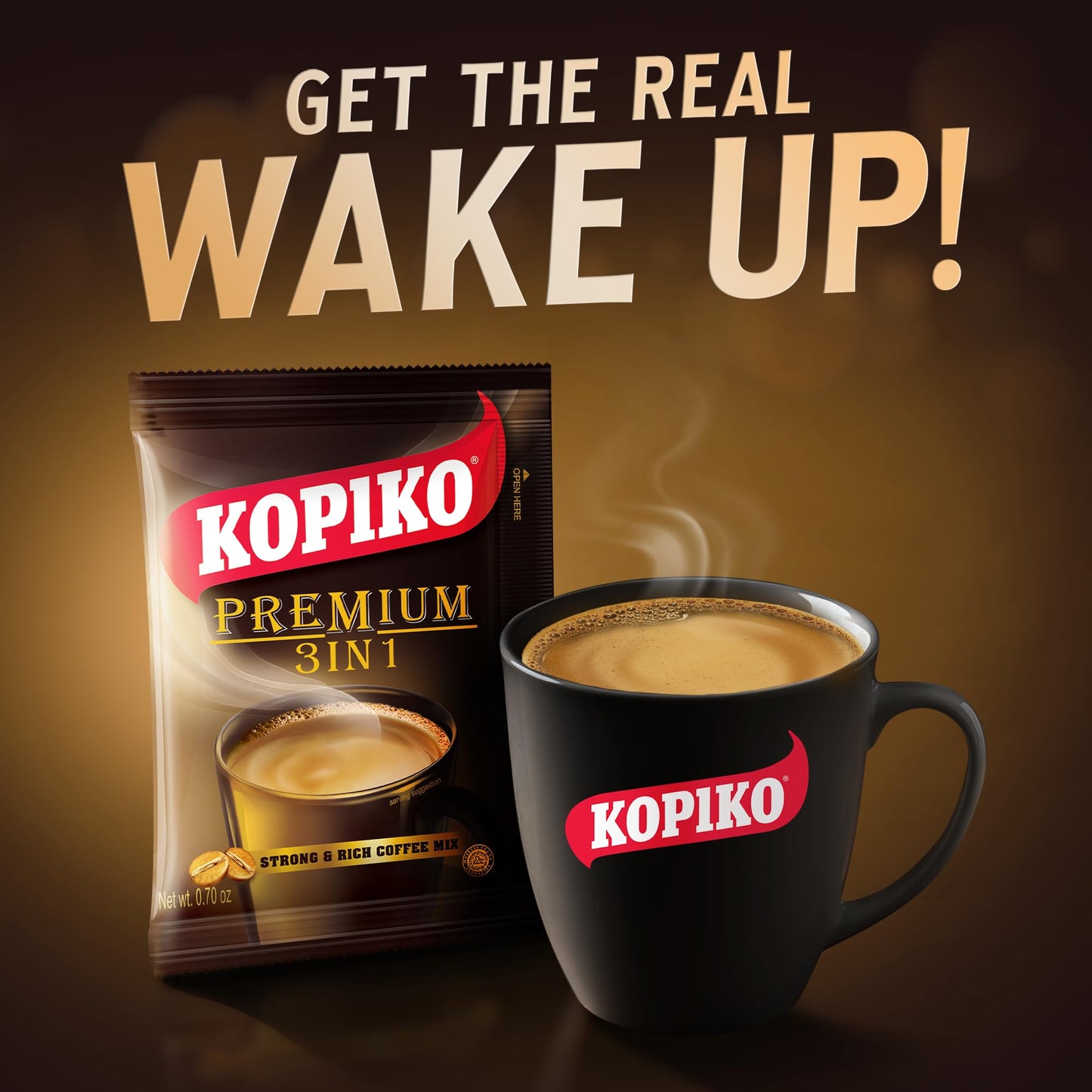 Kopiko 3 In 1 Instant Coffee, 21.2 Ounce (Pack Of 1)