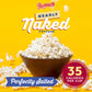 Popcornopolis Perfectly Salted Nearly Naked 6 Ct, 1 Oz Case, Salt Flavored Better-For-You Popcorn