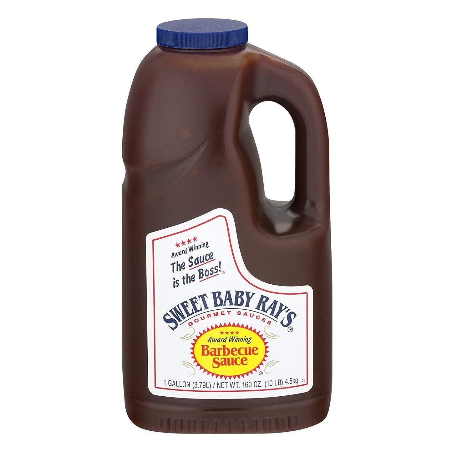 Sweet Baby Rays Barbecue Sauce, 1.0 GAL, Pack of 2, 10 Pound Total Weight