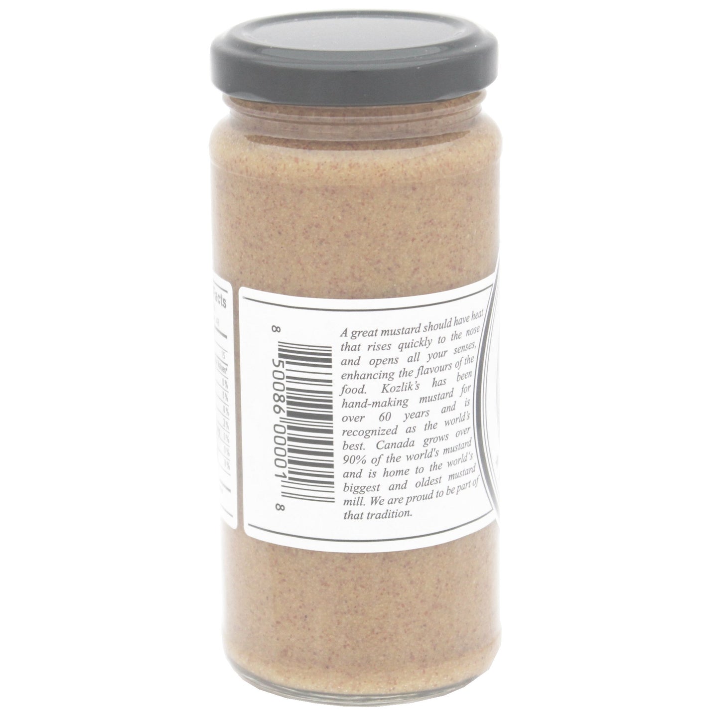 Kozliks Dijon Mustard, Gluten Free, Non-GMO, Sweet Brown Yellow, 8.5oz Jar