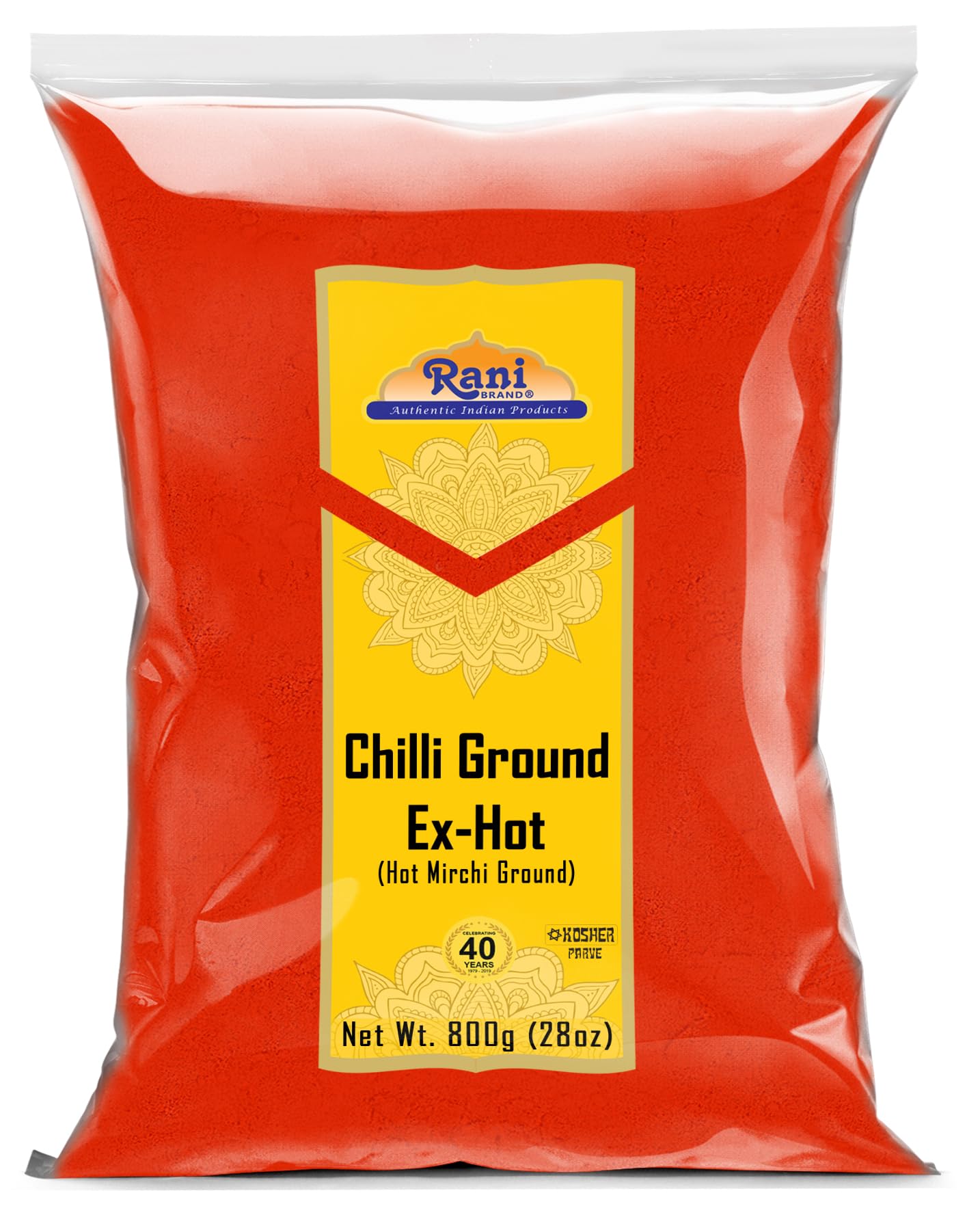 Rani Extra Hot Chilli Powder Indian Spice 28oz (800g) ~ All Natural | No Color added | Gluten Friendly | Vegan | NON-GMO | Koshe