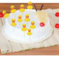 Yellow Duck Ducky Duckie Cupcake Picks Cake Topper Decorations (48-Pack)