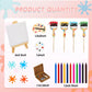 Taiyin Art Cake Decorations Paint Brush Cupcake Toppers Art Paint Cake Topper Artboard Palette Cake Topper Artist Themed Cake De