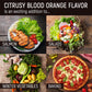 Calivirgin Blood Orange Olive Oil - Blood Orange Infused Extra Virgin Olive Oil - Cold Pressed Olive Oil - Blood Orange Flavored