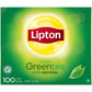 Lipton Green Tea, 100 Percent Natural Signature Blend with hint of Jasmine, 100 Count (Pack of 5)