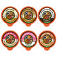 Crazy Cups Flavored Decaf Coffee Variety Pack, 96 Recyclable Pods, Hot or Iced, 6 Count (Pack of 4)
