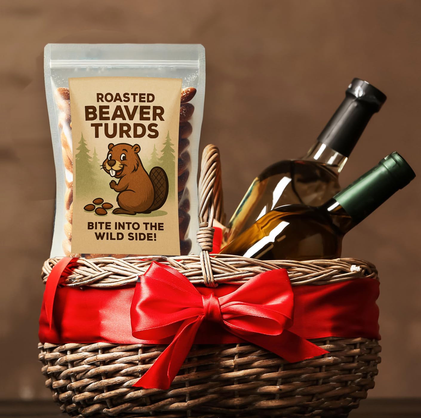 Gears Out Gourmet Almonds – Cheeky Snack Gift, 8 oz, Crunchy Delight