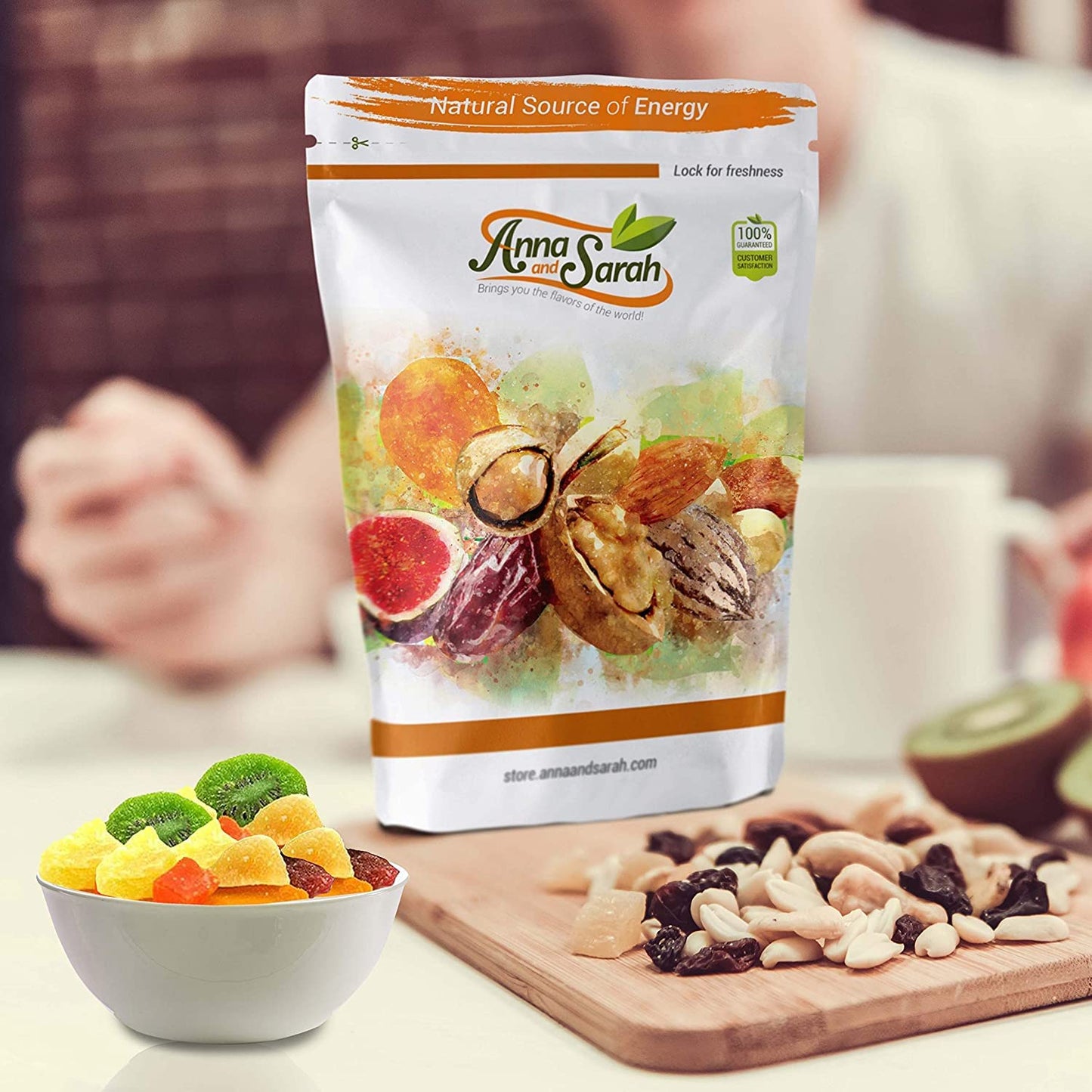 Anna And Sarah Tropical Dried Fruit Mix 5 Lbs