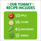 Happy Tot Organics Stage 4 Baby Food Pouches,Gluten Free, Vegan Snack, Love My Veggies, Fruit & Veggies Puree, Apples, Zucchini,