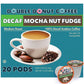 Double Donut Coffee Medium Roast Decaf Coffee Pods, Mocha Nut Fudge Flavored, For Keurig K-Cup Machines, 20 Single-Serve Capsules Per Box