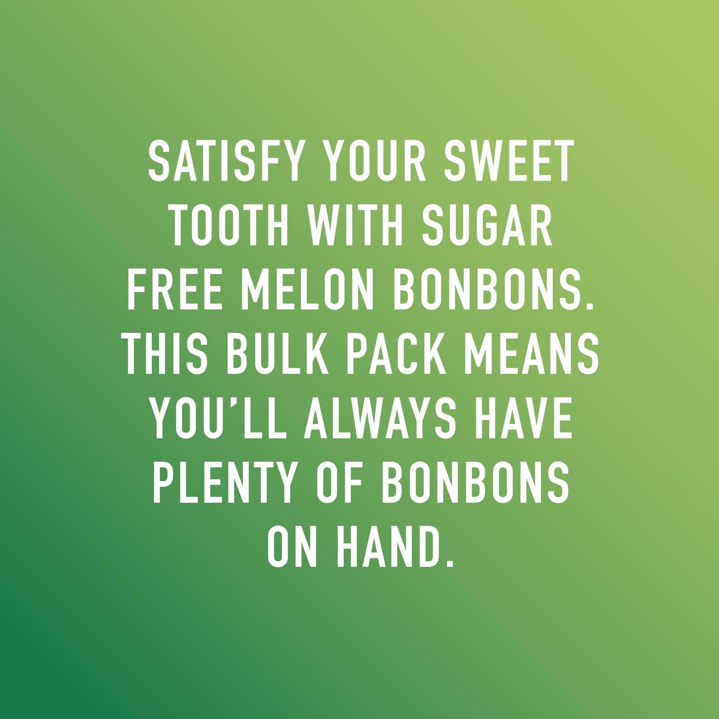 Swiss Imports Sugar Free Bonbons Hard Candy Drops, Melon, 100 Individually Wrapped Pieces, 250G/8.8Oz