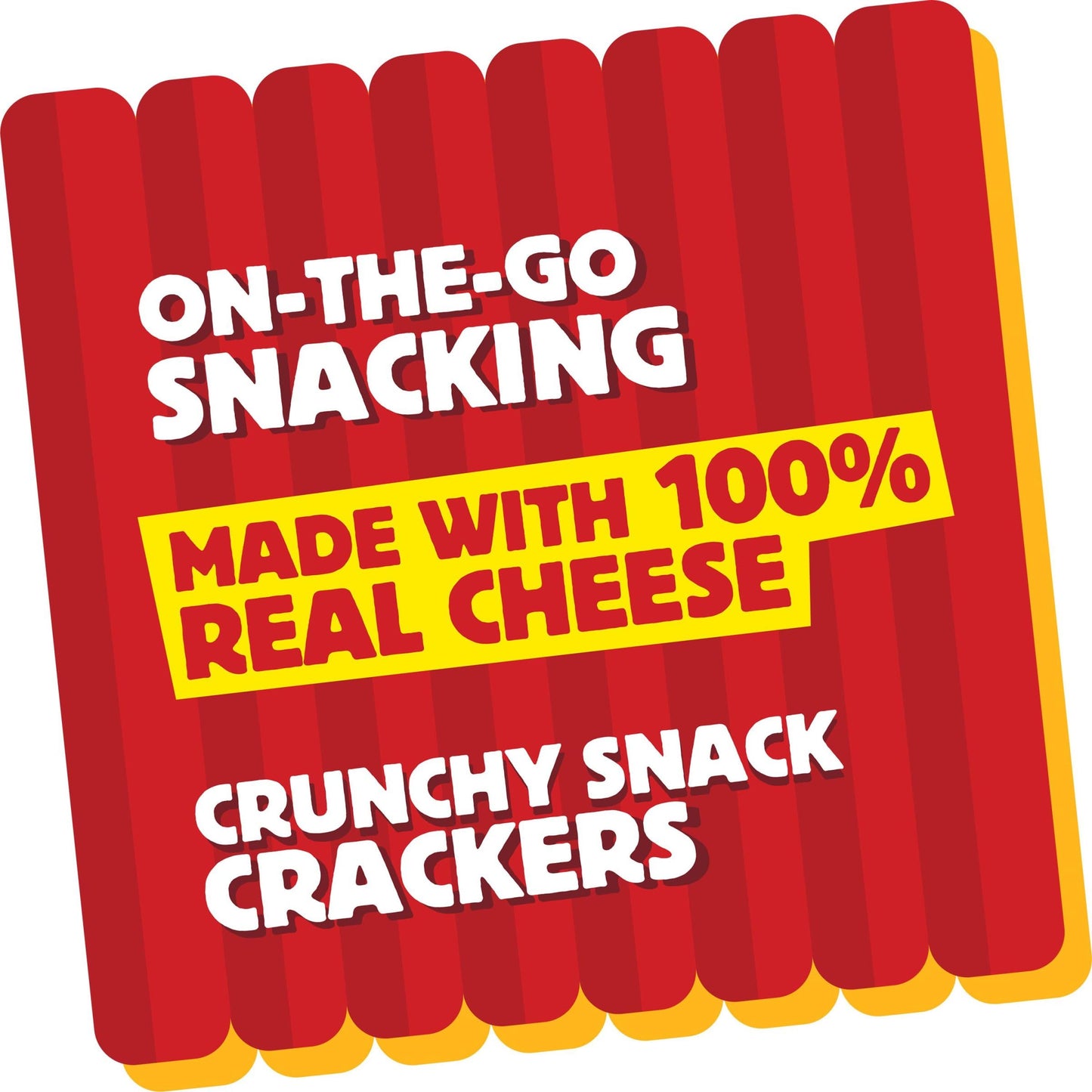 Cheez-It Grooves Cheese Crackers, Crunchy Snack Crackers, Lunch Snacks, Bold Cheddar, 9Oz Box (1 Box)