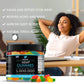Purganic Gummies For Stress & Relaxation - 1M - Delicious Natural Fruit Flavors - Made In Usa - Relaxing Gummies - 100Ct