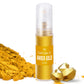 Limino Edible Glitter Spray - 10g Metallic Food Grade Luster Dust for Baking and Decorating - Amber Gold