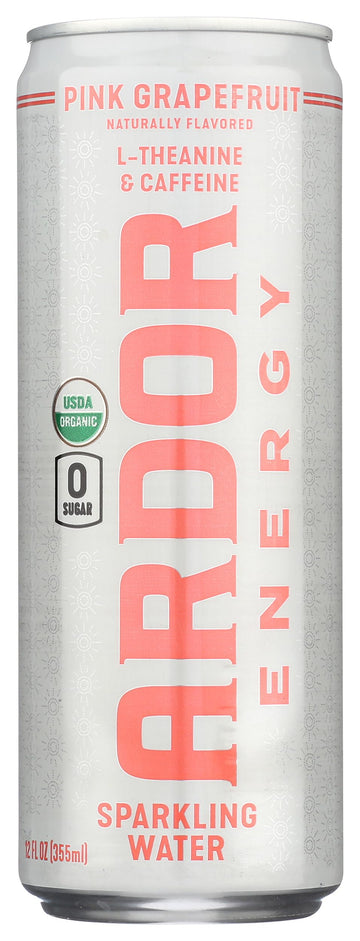 Ardor Organic Inc Sprklng Wtr Grapefruit 12 FO