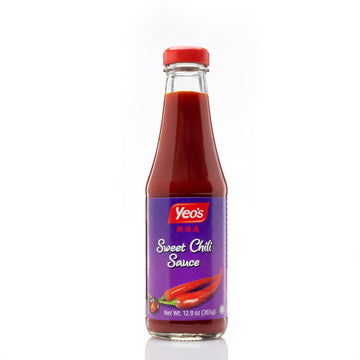 Yeos Sweet Chili Sauce, Spicy Natural Flavor, Hot and Sweet, Perfect for Barbecues, Deep Fried Dishes, Fried Rice, Sweetened Ch