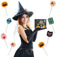 Fruidles Halloween Lollipop Suckers Candy, Spooky Candies, Great for Halloween Party Goody Bag Fillers, Individually Wrapped (12