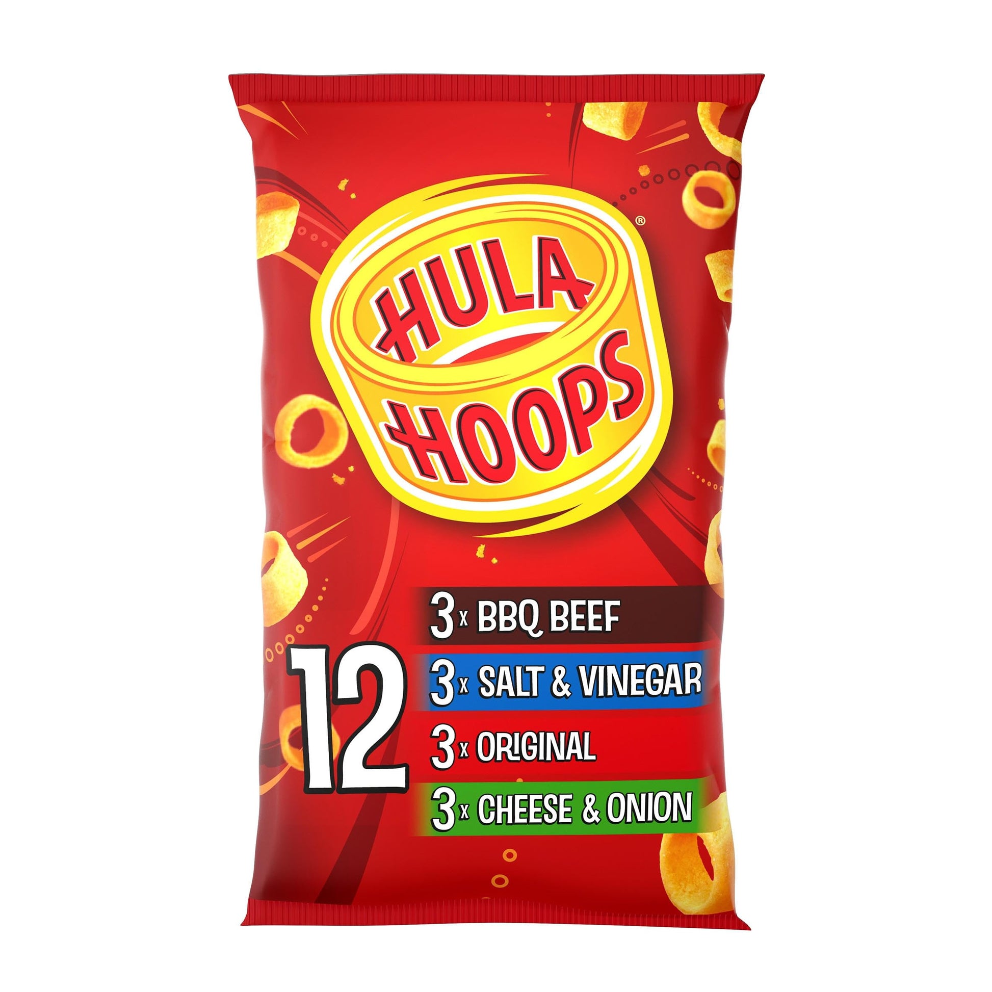 Hula Hoops Variety Multipack Crisps 12 Pack