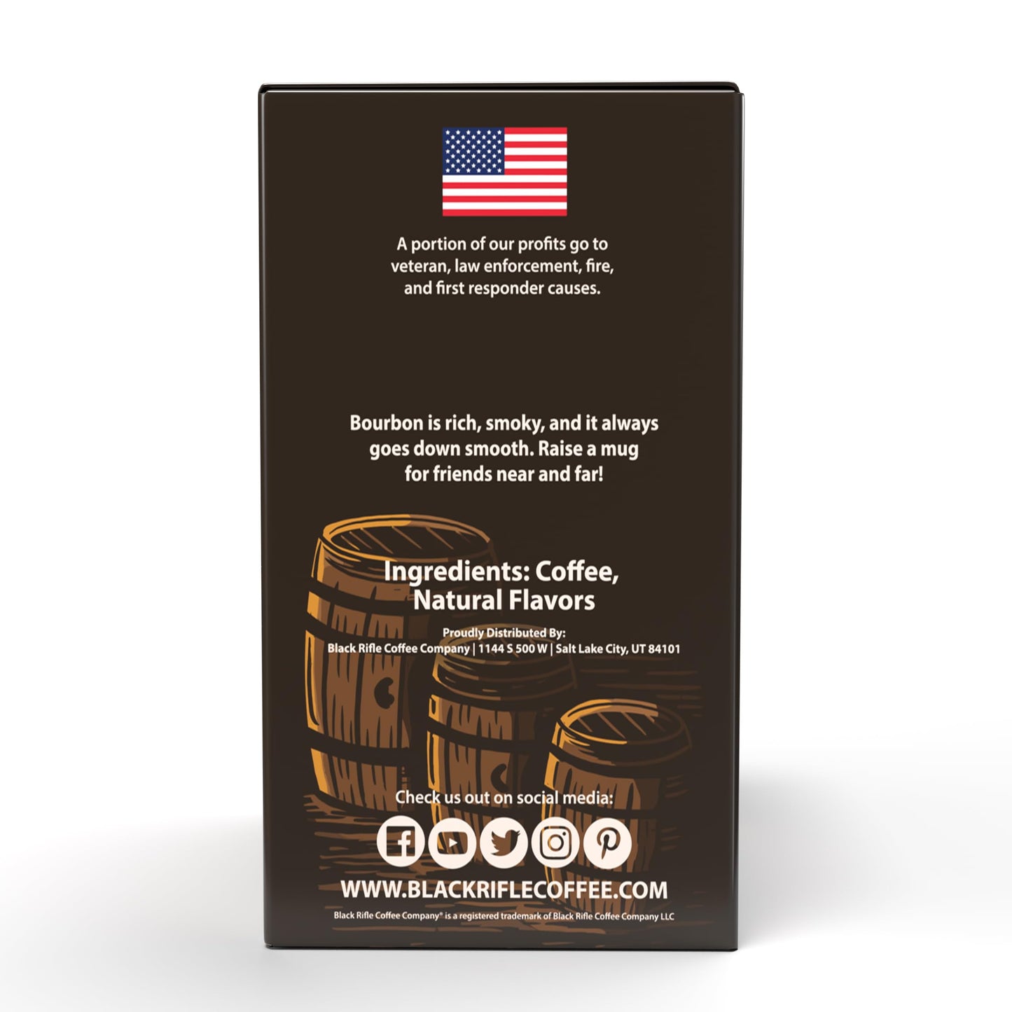 Black   Coffee Company Medium Roast K Cups, 22 Count, Compatible with Keurig, Single Serve Pods