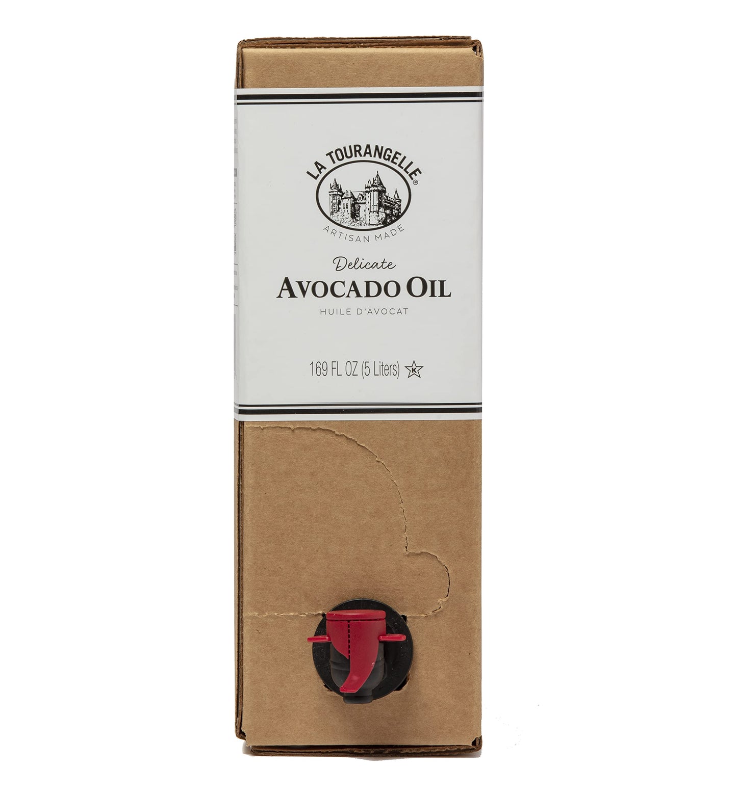 La Tourangelle Avocado Oil, Handcrafted from Premium Avocados, Great for Cooking, as Butter Substitute, and for Skin and Hair, 1