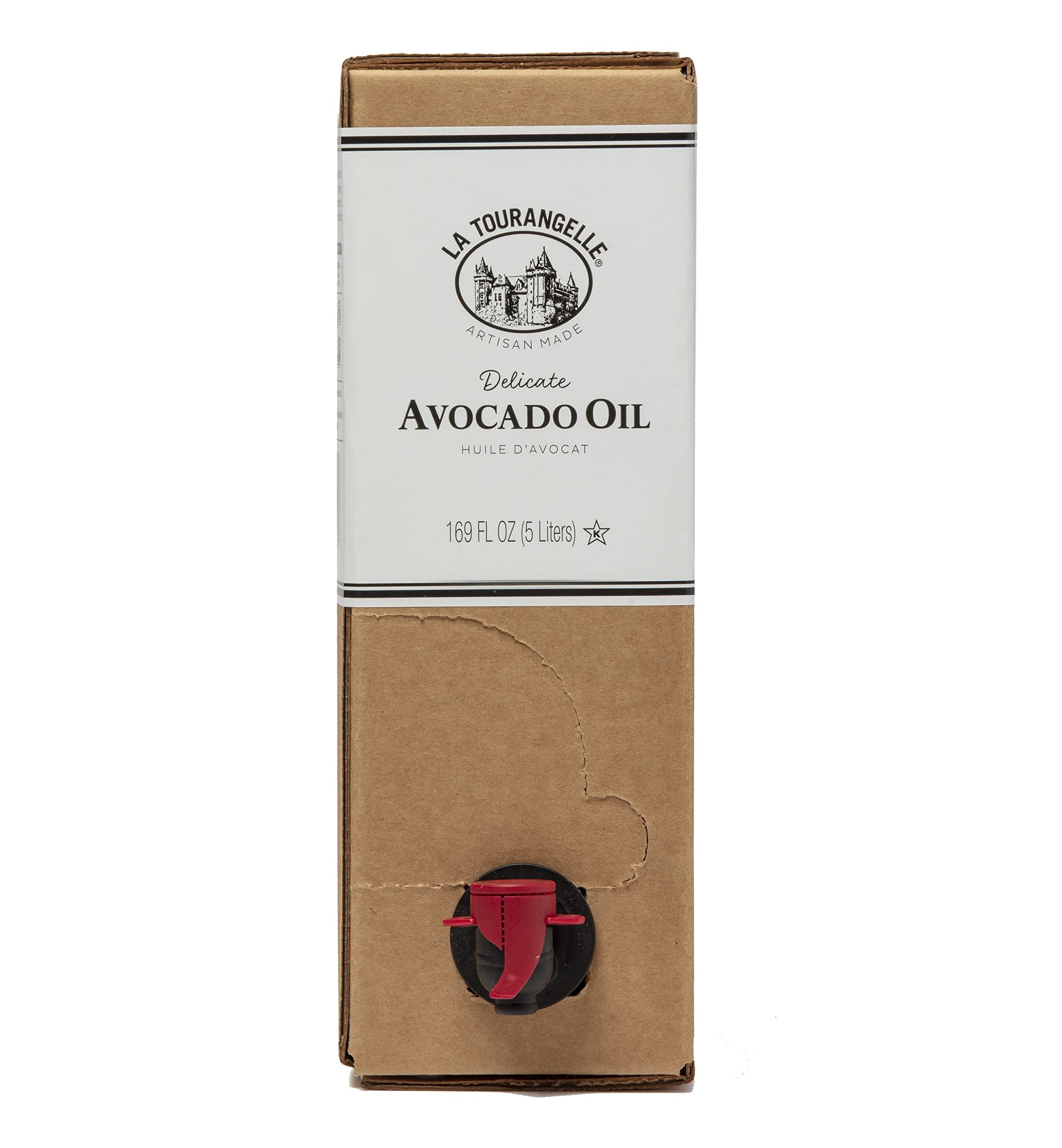 La Tourangelle Avocado Oil, Handcrafted from Premium Avocados, Great for Cooking, as Butter Substitute, and for Skin and Hair, 1