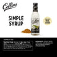 Collins Simple Syrup, Classic Cocktail Mixer, 12.7 Fl Oz, PET Bottle, Black