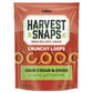 HARVEST SNAPS Veggie Chips Sour Cream & Onion - Gluten Free, Non-GMO, 1.88 lb (12 Snack Packs)