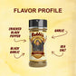 Blessed and Highly Flavored Black Garlic Seasoning, Gluten-Free, Low Sodium, 6.1 Ounce, Natural Spice Blend for Grilling and Cooking