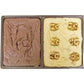 Home Made Creamy Chocolate/Maple English Walnut Fudge - 24 OZ Currier and Ives Gift Box