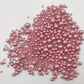 Edible Rose Gold Pearls Sugar Sprinkles 120G/4.23 Oz, Mix Size Candy Pearl For Cake Decorating And Cupcake Toppers, Cookie Decor