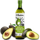 Chosen Foods 100% Pure Avocado Oil, Keto Friendly, High-Heat Cooking, 33.8 Fl Oz, Clear