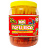 PICAO Mexican Candy Tamarind Paste Candy Spicy Sticks Straw Chili Powder Mini Poptirico Vitrolero 50Ct./550g. Dulce de Tamarindo