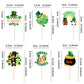 Ercadio 24 Pack Happy St Patrick'S Day Gno-Me Cupcake Toppers St Patrick'S Day Cupcake Picks Green Gno-Me Cake Toppers For Irish