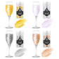 Edible Glitter For Cocktails - 4 Colors Gold Luster Dust Edible Drink Glitter Food Grade Metallic Shimmer Powder Cake Sprinkles