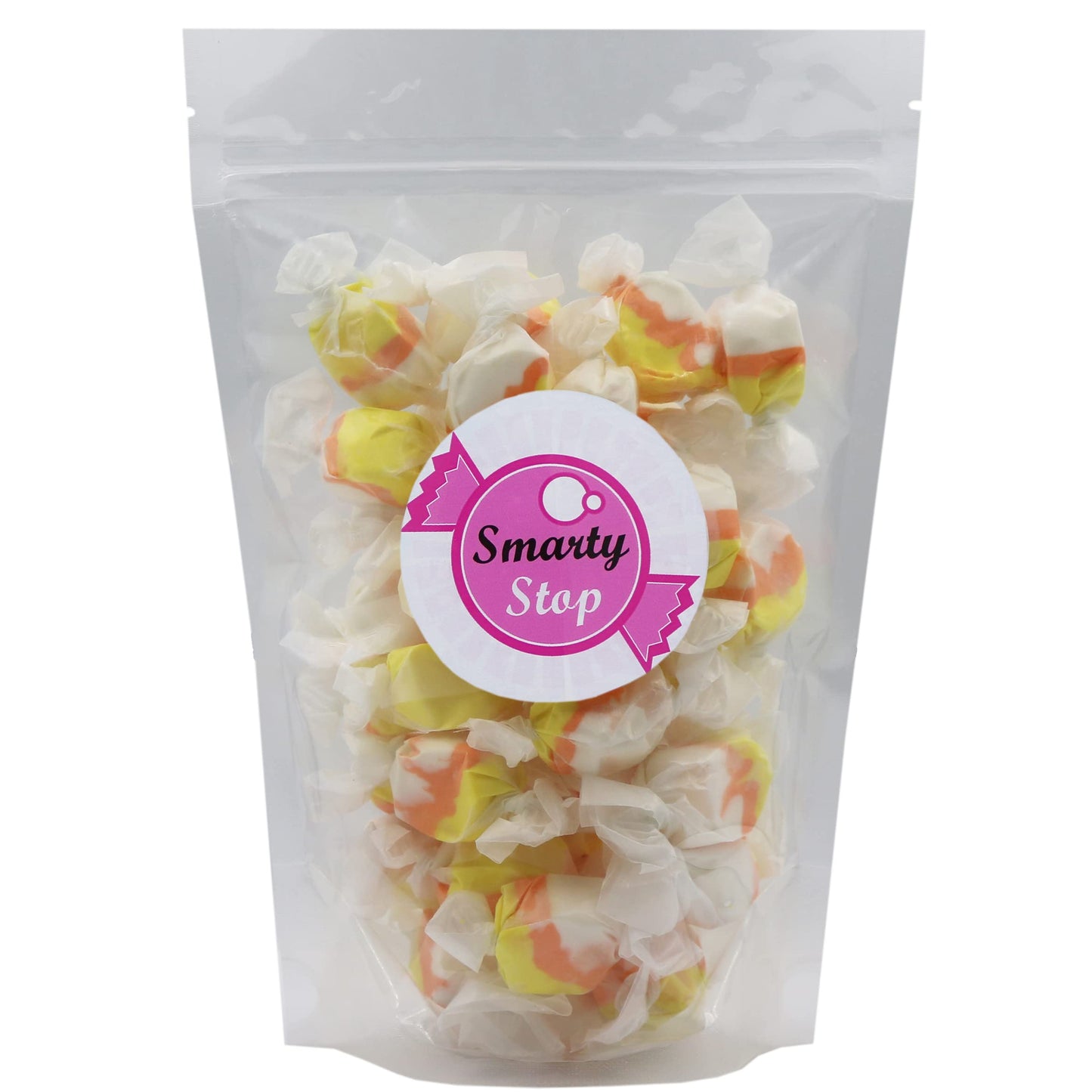 Gourmet Soft And Chewy Salt Water Taffy Candies - Individually Wrapped - Bulk Bags (Candy Corn, 3 Pound (Pack Of 1))