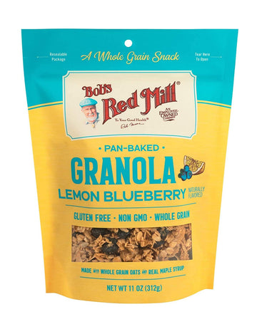 Bob'S Red Mill Pan-Baked Granola Lemon Blueberry, 11 Ounce (Pack Of 2)