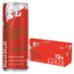 Red Bull Energy Drink, Red Edition, Watermelon Flavor, 8.4 Fl Oz, Pack of 12 Cans