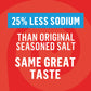 Lawrys 25% Less Sodium Seasoned Salt, 8 oz (Pack of 12)