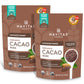 Navitas Organics Cacao Nibs 16 oz. Bags (Pack of 2) - Organic Non-GMO Fair Trade Gluten-Free