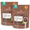 Navitas Organics Cacao Nibs 16oz. bag, 15 servings - Organic, Non-GMO, Fair Trade, Gluten-Free (Pack of 2)