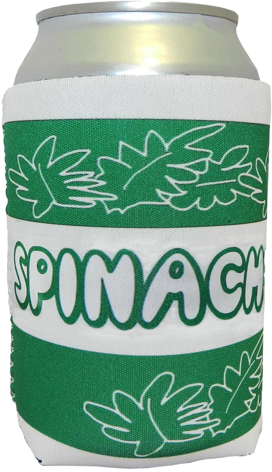 Spinach Can Insulated Can Cooler - Sailor Costume Accessory (Size - 12 oz.)
