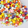 Twisweet Rainbow Pearl Sprinkles for Cake Decorating, Edible Sugar Pearls for Baking, Mix Size, Cake Topper Cupcake Cookie Ice C