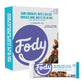 Fody Foods Dark Chocolate Nuts & Sea Salt Snack Bars, 12 Count, Vegan, Low FODMAP, Gluten Free, 5g Protein