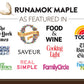 Runamok Organic Vermont Maple Syrup Sampler | Cheese Pairing Collection | 2 Oz (4 Count) | 60Ml | Barrel-Aged, Infused And Smoked Organic Maple Syrup Varieties