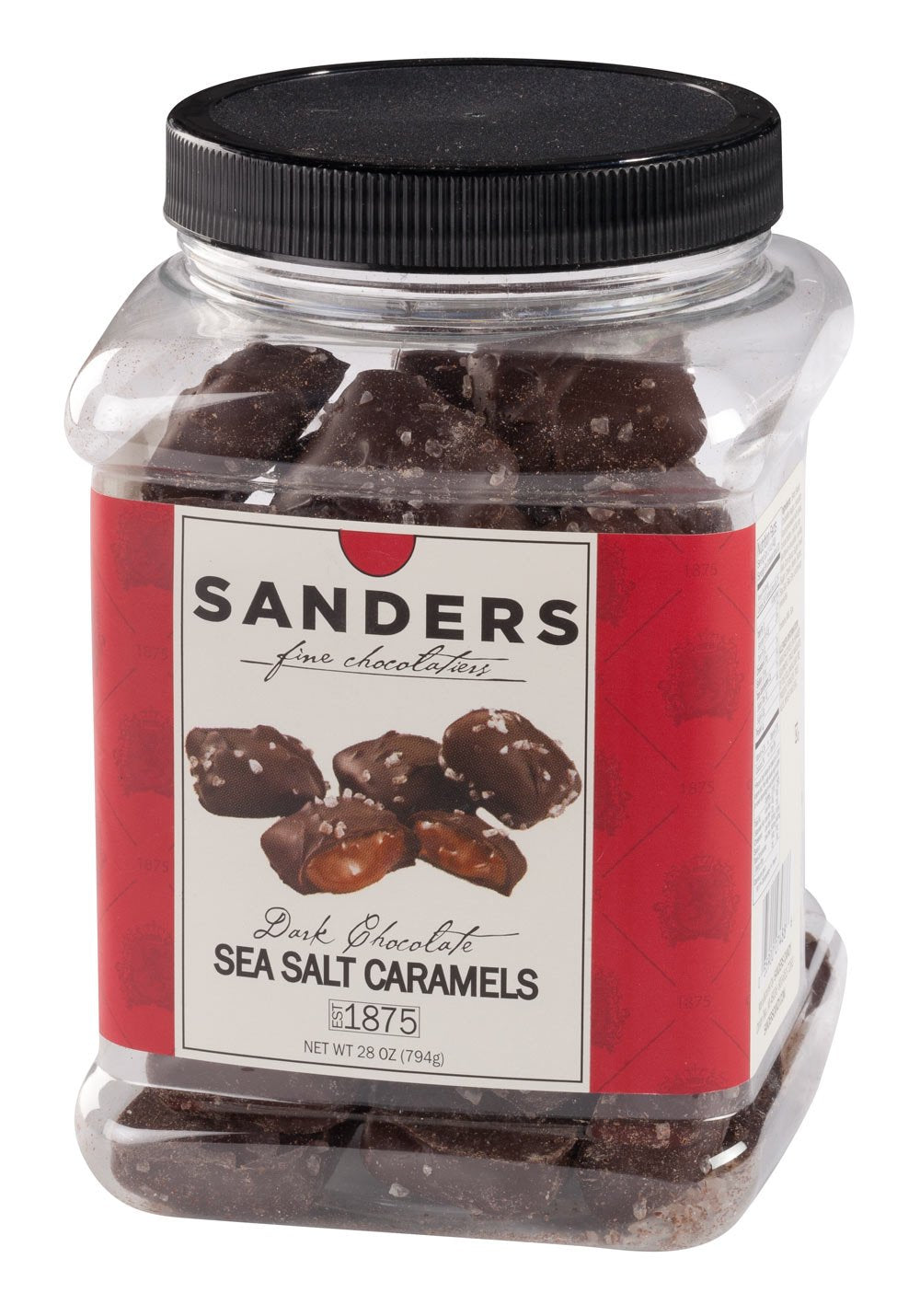 Miles Kimball Dark Chocolate Sea Salt Caramels - 28 Oz.