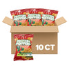 Protein Popper Chips, Gluten Free, Low Carb, High Protein Snack, Chili Lime, 1 oz, 10 Count