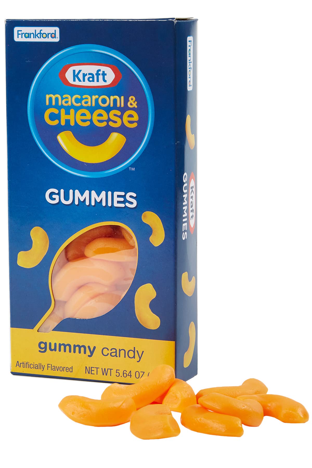 Kraft Macaroni & Cheese Gummies, 3Pk, 16.92 Oz, Fruit Flavored, By Frankford Candy