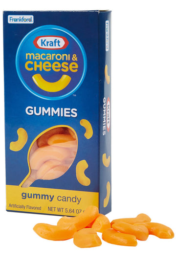 Kraft Macaroni & Cheese Gummies, 3Pk, 16.92 Oz, Fruit Flavored, By Frankford Candy