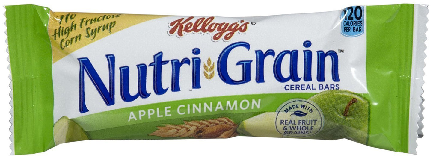 Kellogg'S Nutri-Grain Nutri-Grain Cereal Bars - Apple Cinnamon - 1.3 Oz - 16 Ct