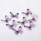 50Pcs Edible Butterflies Cake Decorations-Small Pastel Purple Butterfly Cake And Cupcake Toppers Wafer Paper Butterfly Decor For